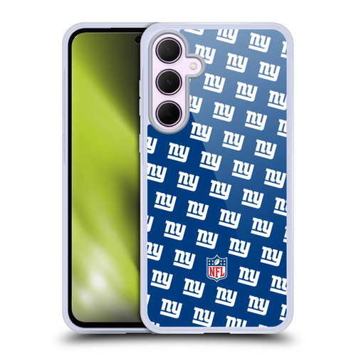 NFL New York Giants Artwork Patterns Soft Gel Case for Samsung Galaxy A35 5G