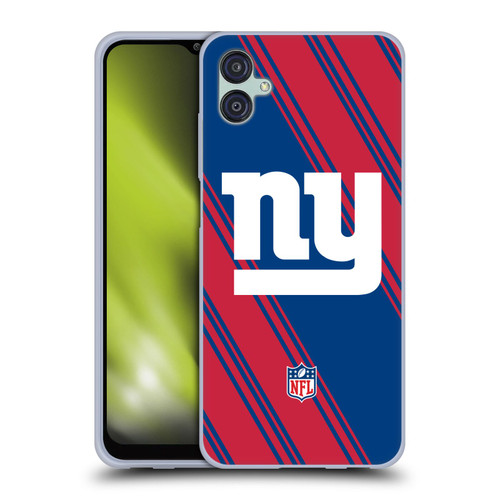 NFL New York Giants Artwork Stripes Soft Gel Case for Samsung Galaxy M04 5G / A04e