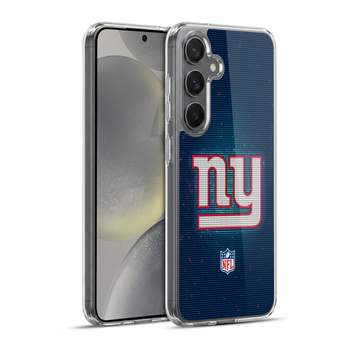 NFL New York Giants Artwork LED Soft Gel Case for Samsung Galaxy S24+ 5G & MagSafe