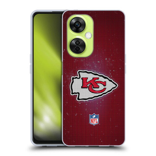 NFL Kansas City Chiefs Artwork LED Soft Gel Case for OnePlus Nord CE 3 Lite 5G