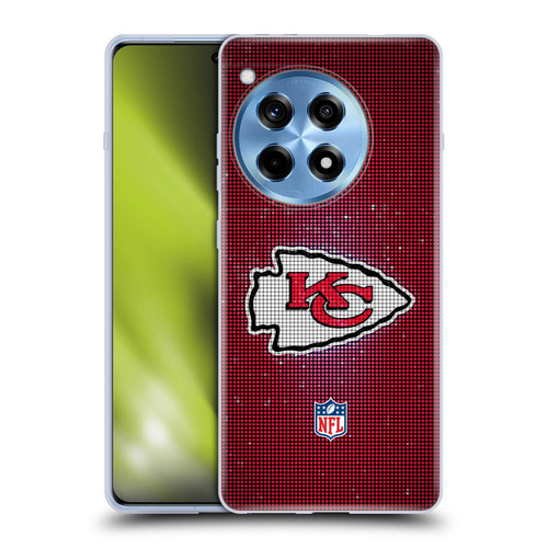 NFL Kansas City Chiefs Artwork LED Soft Gel Case for OnePlus 12R