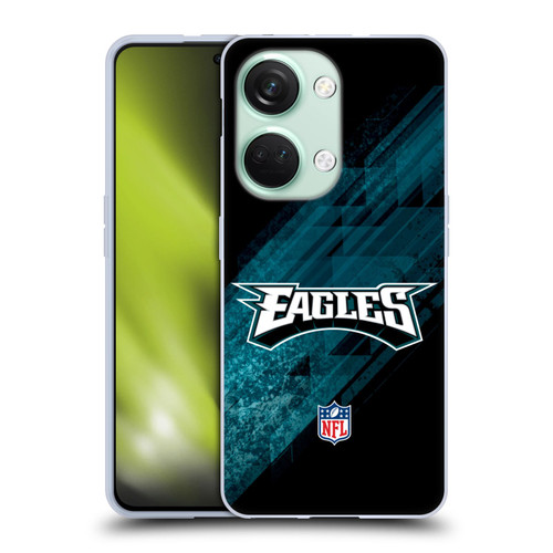 NFL Philadelphia Eagles Logo Blur Soft Gel Case for OnePlus Nord 3 5G
