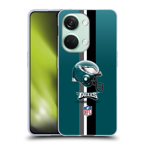 NFL Philadelphia Eagles Logo Helmet Soft Gel Case for OnePlus Nord 3 5G