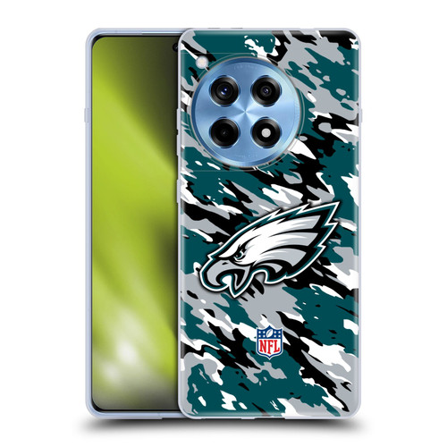 NFL Philadelphia Eagles Logo Camou Soft Gel Case for OnePlus 12R