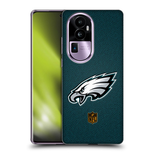 NFL Philadelphia Eagles Logo Football Soft Gel Case for OPPO Reno10 Pro+