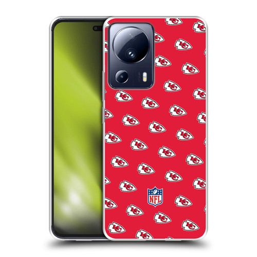 NFL Kansas City Chiefs Artwork Patterns Soft Gel Case for Xiaomi 13 Lite 5G