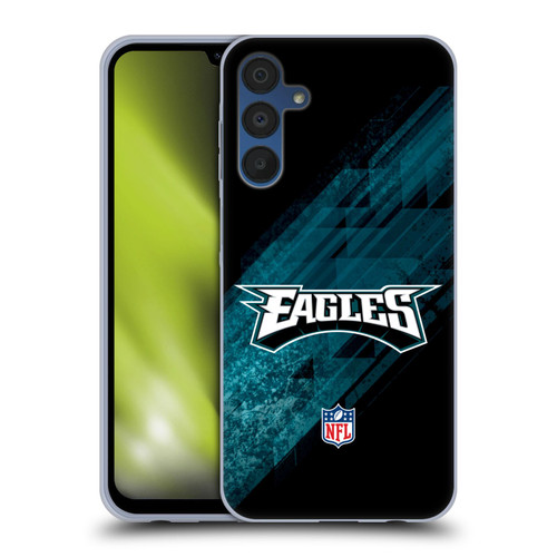 NFL Philadelphia Eagles Logo Blur Soft Gel Case for Samsung Galaxy A15