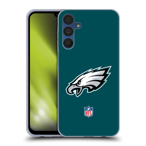 NFL Philadelphia Eagles Logo Plain Soft Gel Case for Samsung Galaxy A15