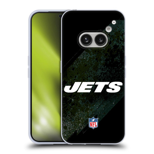 NFL New York Jets Logo Blur Soft Gel Case for Nothing Phone (2a)