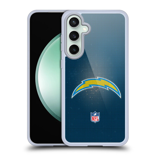 NFL Los Angeles Chargers Artwork LED Soft Gel Case for Samsung Galaxy S23 FE 5G