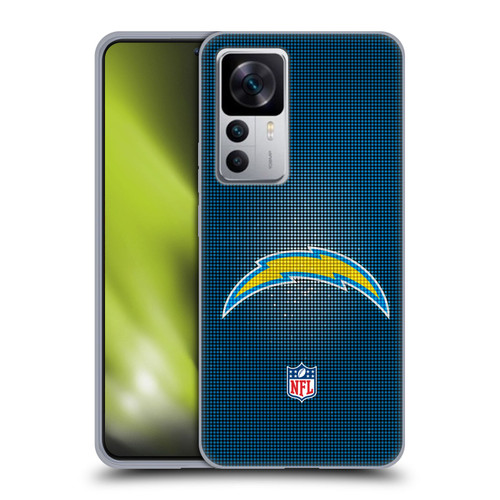 NFL Los Angeles Chargers Artwork LED Soft Gel Case for Xiaomi 12T 5G / 12T Pro 5G / Redmi K50 Ultra 5G
