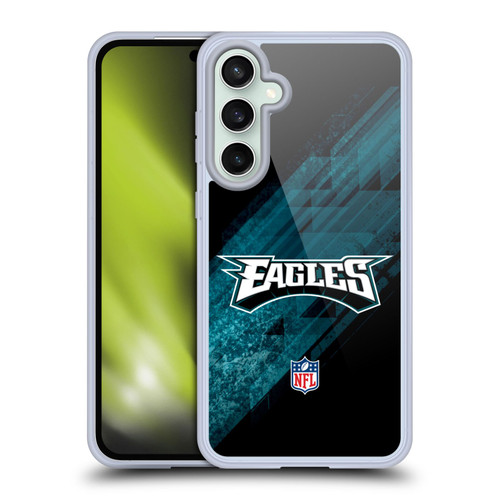 NFL Philadelphia Eagles Logo Blur Soft Gel Case for Samsung Galaxy S23 FE 5G