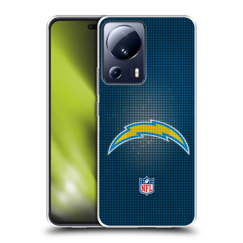 NFL Los Angeles Chargers Artwork LED Soft Gel Case for Xiaomi 13 Lite 5G