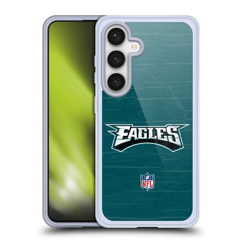 NFL Philadelphia Eagles Logo Distressed Look Soft Gel Case for Samsung Galaxy S24 5G