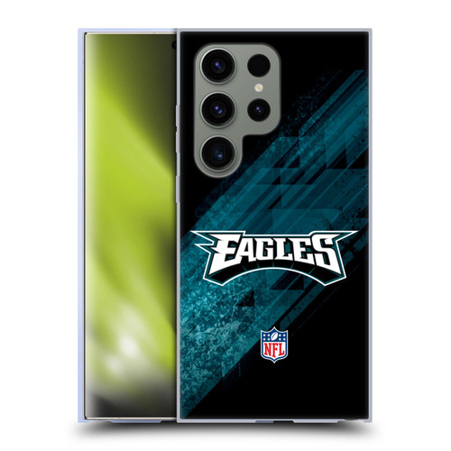 NFL Philadelphia Eagles Logo Blur Soft Gel Case for Samsung Galaxy S24 Ultra 5G