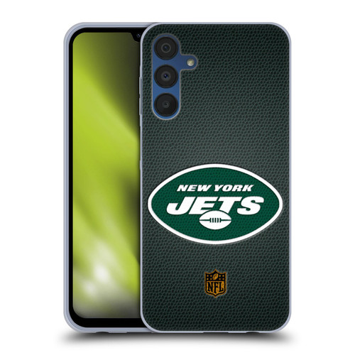 NFL New York Jets Logo Football Soft Gel Case for Samsung Galaxy A15