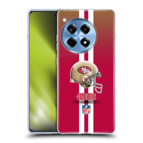 NFL San Francisco 49Ers Logo Helmet Soft Gel Case for OnePlus 12R