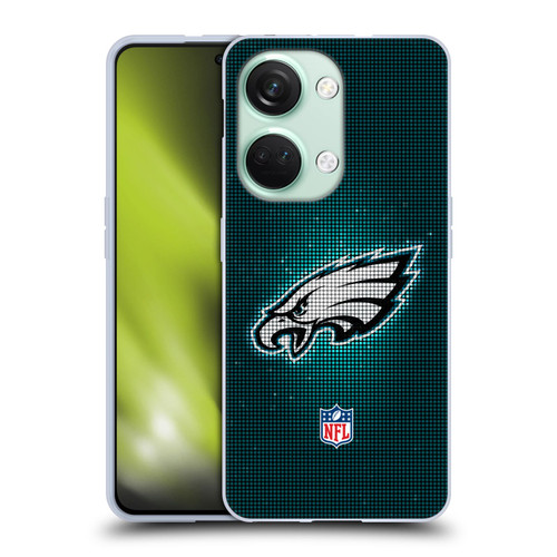 NFL Philadelphia Eagles Artwork LED Soft Gel Case for OnePlus Nord 3 5G