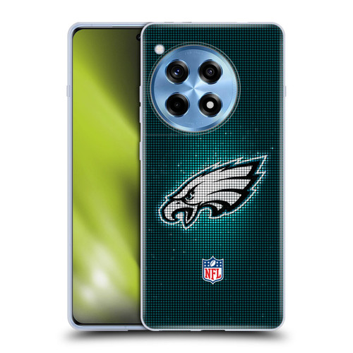 NFL Philadelphia Eagles Artwork LED Soft Gel Case for OnePlus 12R