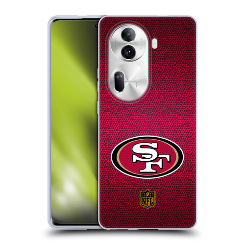 NFL San Francisco 49Ers Logo Football Soft Gel Case for OPPO Reno11 Pro