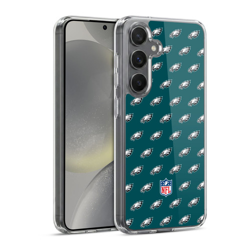 NFL Philadelphia Eagles Artwork Patterns Soft Gel Case for Samsung Galaxy S24 5G