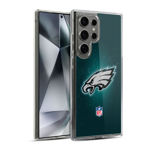 NFL Philadelphia Eagles Artwork LED Soft Gel Case for Samsung Galaxy S24 Ultra 5G