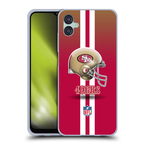 NFL San Francisco 49Ers Logo Helmet Soft Gel Case for Samsung Galaxy M04 5G / A04e