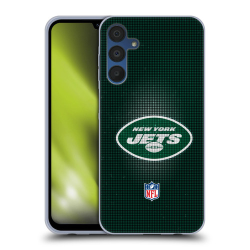 NFL New York Jets Artwork LED Soft Gel Case for Samsung Galaxy A15