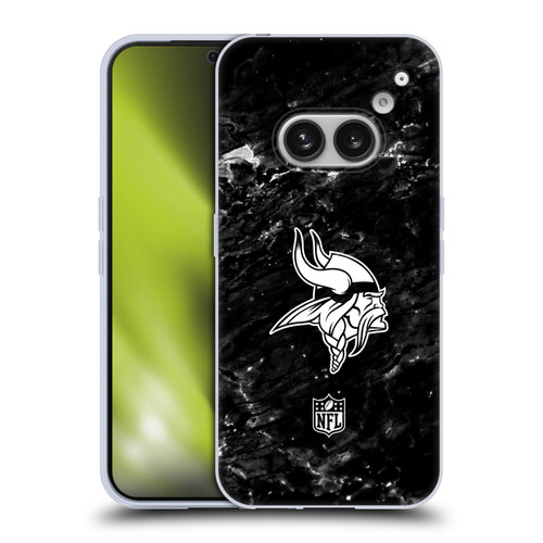 NFL Minnesota Vikings Artwork Marble Soft Gel Case for Nothing Phone (2a)