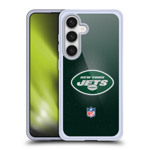 NFL New York Jets Artwork LED Soft Gel Case for Samsung Galaxy S24 5G