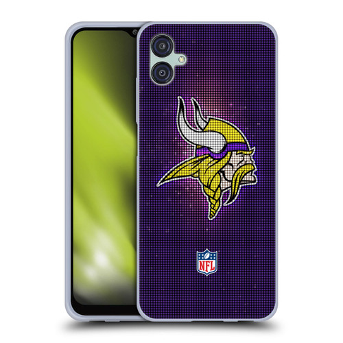 NFL Minnesota Vikings Artwork LED Soft Gel Case for Samsung Galaxy M04 5G / A04e