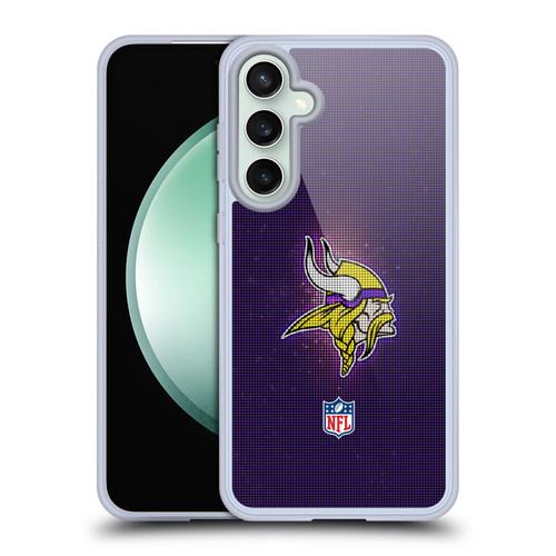 NFL Minnesota Vikings Artwork LED Soft Gel Case for Samsung Galaxy S23 FE 5G