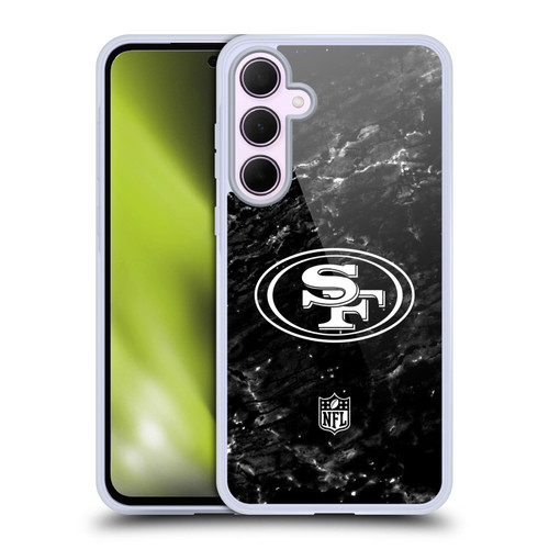 NFL San Francisco 49ers Artwork Marble Soft Gel Case for Samsung Galaxy A35 5G