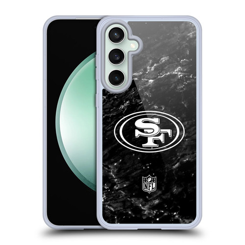 NFL San Francisco 49ers Artwork Marble Soft Gel Case for Samsung Galaxy S23 FE 5G
