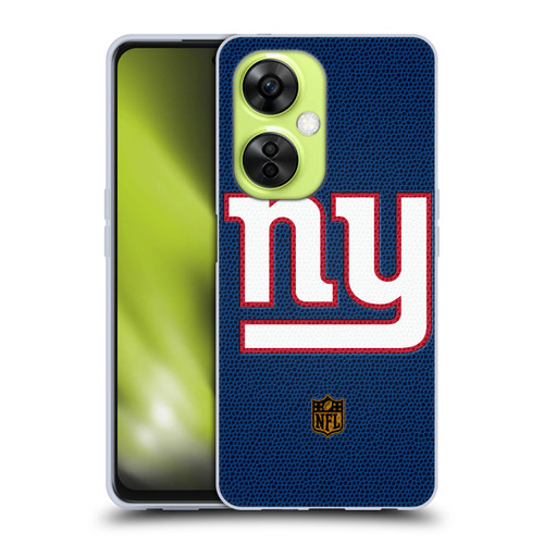 NFL New York Giants Logo Football Soft Gel Case for OnePlus Nord CE 3 Lite 5G