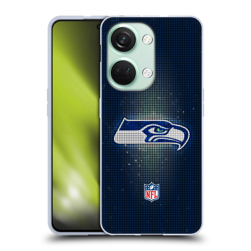 NFL Seattle Seahawks Artwork LED Soft Gel Case for OnePlus Nord 3 5G