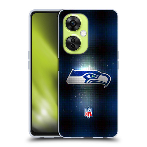 NFL Seattle Seahawks Artwork LED Soft Gel Case for OnePlus Nord CE 3 Lite 5G