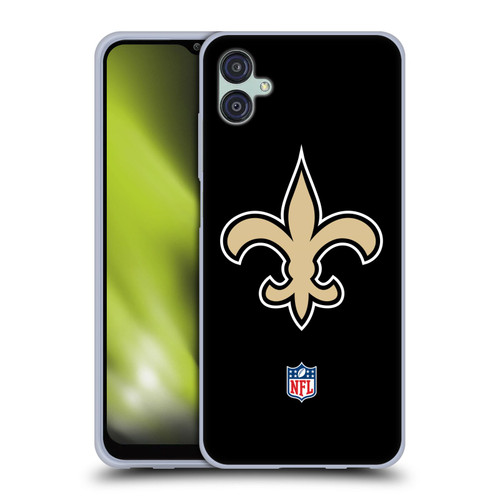 NFL New Orleans Saints Logo Plain Soft Gel Case for Samsung Galaxy M04 5G / A04e