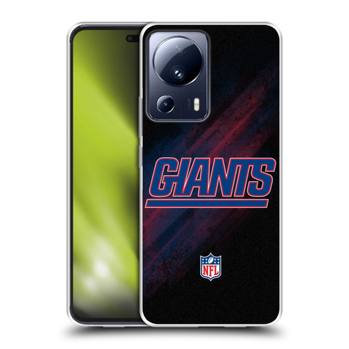 NFL New York Giants Logo Blur Soft Gel Case for Xiaomi 13 Lite 5G
