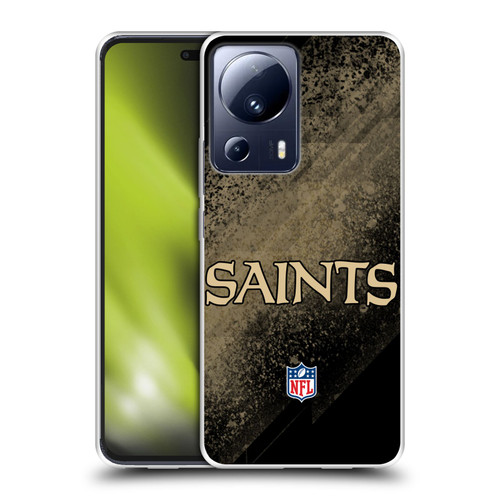 NFL New Orleans Saints Logo Blur Soft Gel Case for Xiaomi 13 Lite 5G