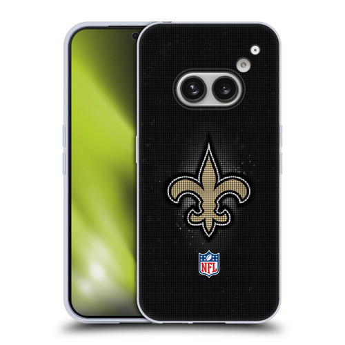NFL New Orleans Saints Artwork LED Soft Gel Case for Nothing Phone (2a)
