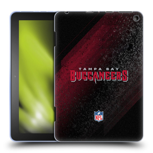 NFL Tampa Bay Buccaneers Logo Blur Soft Gel Case for Amazon Fire HD 8/Fire HD 8 Plus 2020