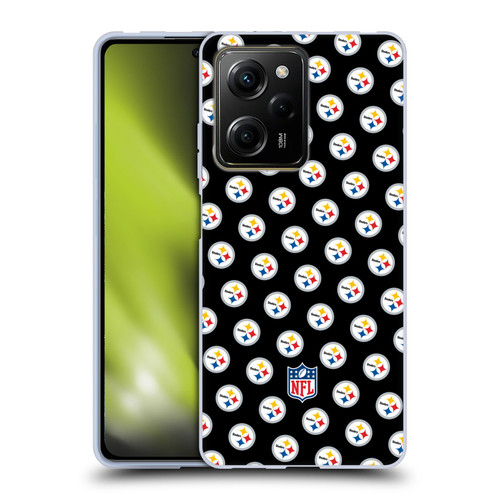 NFL Pittsburgh Steelers Artwork Patterns Soft Gel Case for Xiaomi Redmi Note 12 Pro 5G