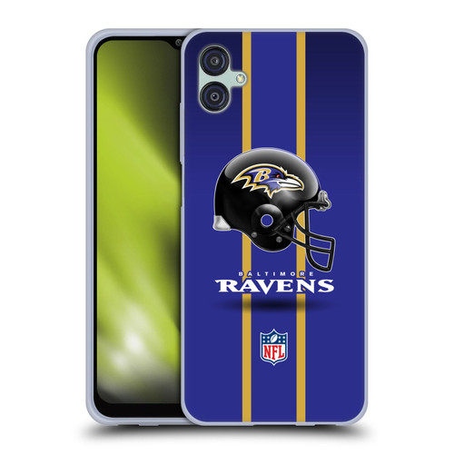 NFL Baltimore Ravens Logo Helmet Soft Gel Case for Samsung Galaxy M04 5G / A04e