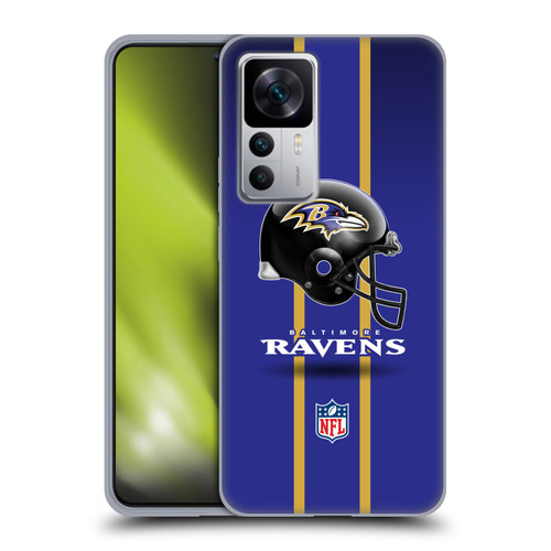 NFL Baltimore Ravens Logo Helmet Soft Gel Case for Xiaomi 12T 5G / 12T Pro 5G / Redmi K50 Ultra 5G