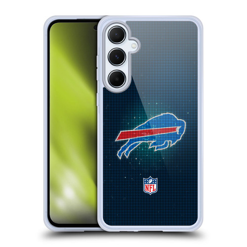 NFL Buffalo Bills Artwork LED Soft Gel Case for Samsung Galaxy A55 5G