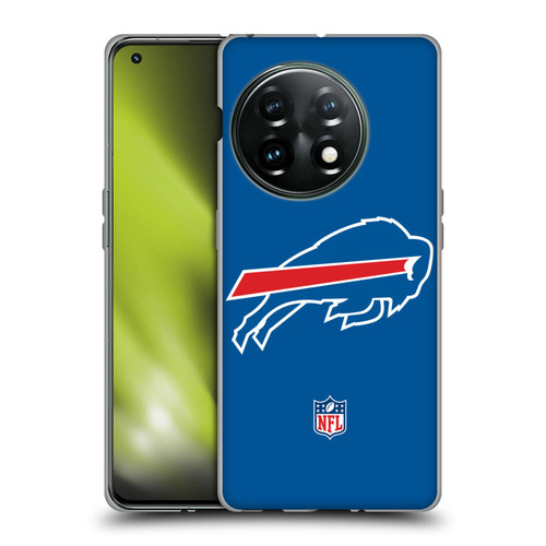 NFL Buffalo Bills Logo Plain Soft Gel Case for OnePlus 11 5G