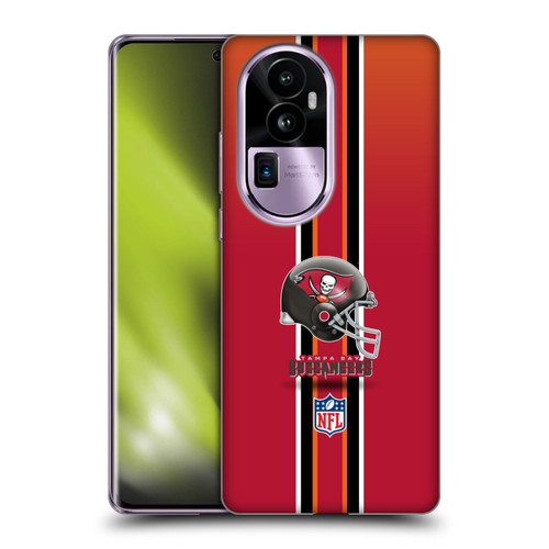 NFL Tampa Bay Buccaneers Logo Helmet Soft Gel Case for OPPO Reno10 Pro+