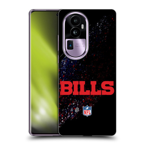 NFL Buffalo Bills Logo Blur Soft Gel Case for OPPO Reno10 Pro+