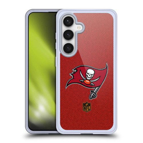 NFL Tampa Bay Buccaneers Logo Football Soft Gel Case for Samsung Galaxy S24 5G